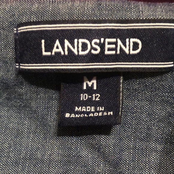 5/$25🖤Lands’end button up shirt - Picture 3 of 4